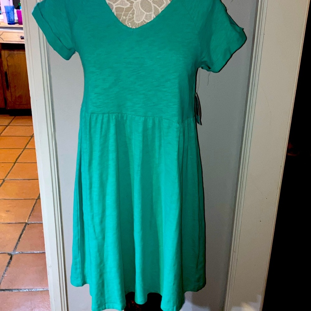 Beautiful New with Tags Harlow & Rose green Dress Size Small